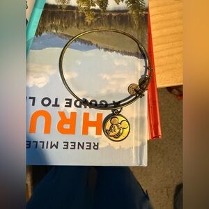 Alex and Ani Disney Mickey Gold Bangle